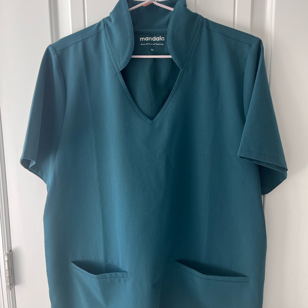 Mandala Teal Women's Blouse